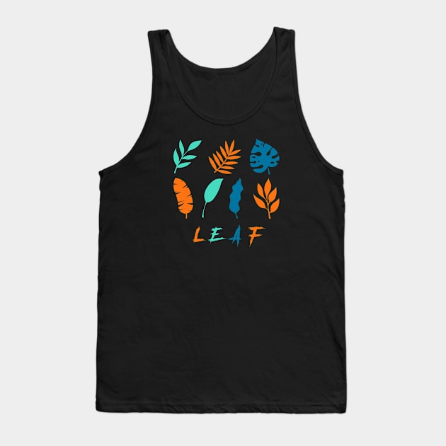 Leaf Tank Top by Verge of Puberty